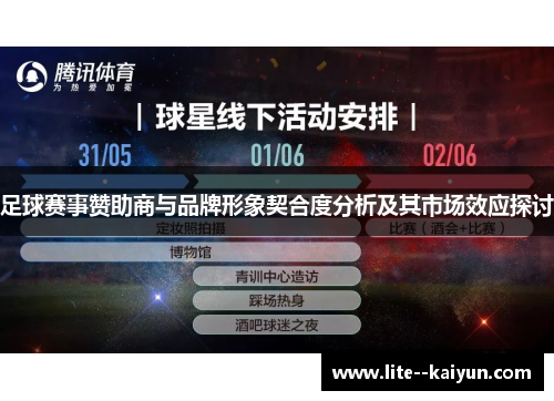 足球赛事赞助商与品牌形象契合度分析及其市场效应探讨