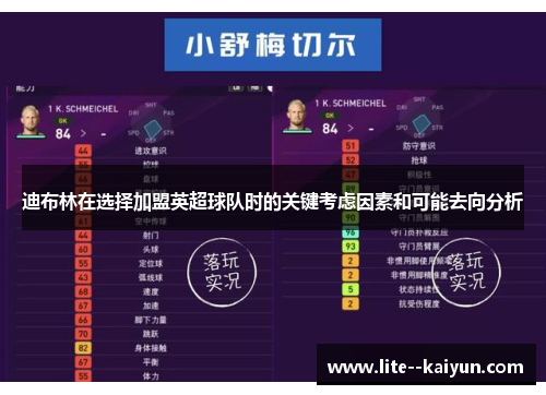 迪布林在选择加盟英超球队时的关键考虑因素和可能去向分析 迪布林在选择加盟英超球队时的关键考虑因素和可能去向分析